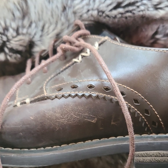 Penguin Classic Brown Leather Men's Shoes. 10.5 - Picture 4 of 6